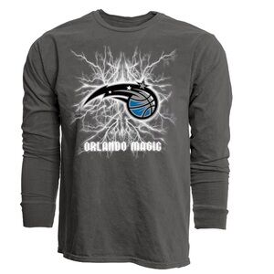 Blue 84 Orlando Magic Shirt Men’s SMALL Long Sleeve Cotton Graphic NBA NEW